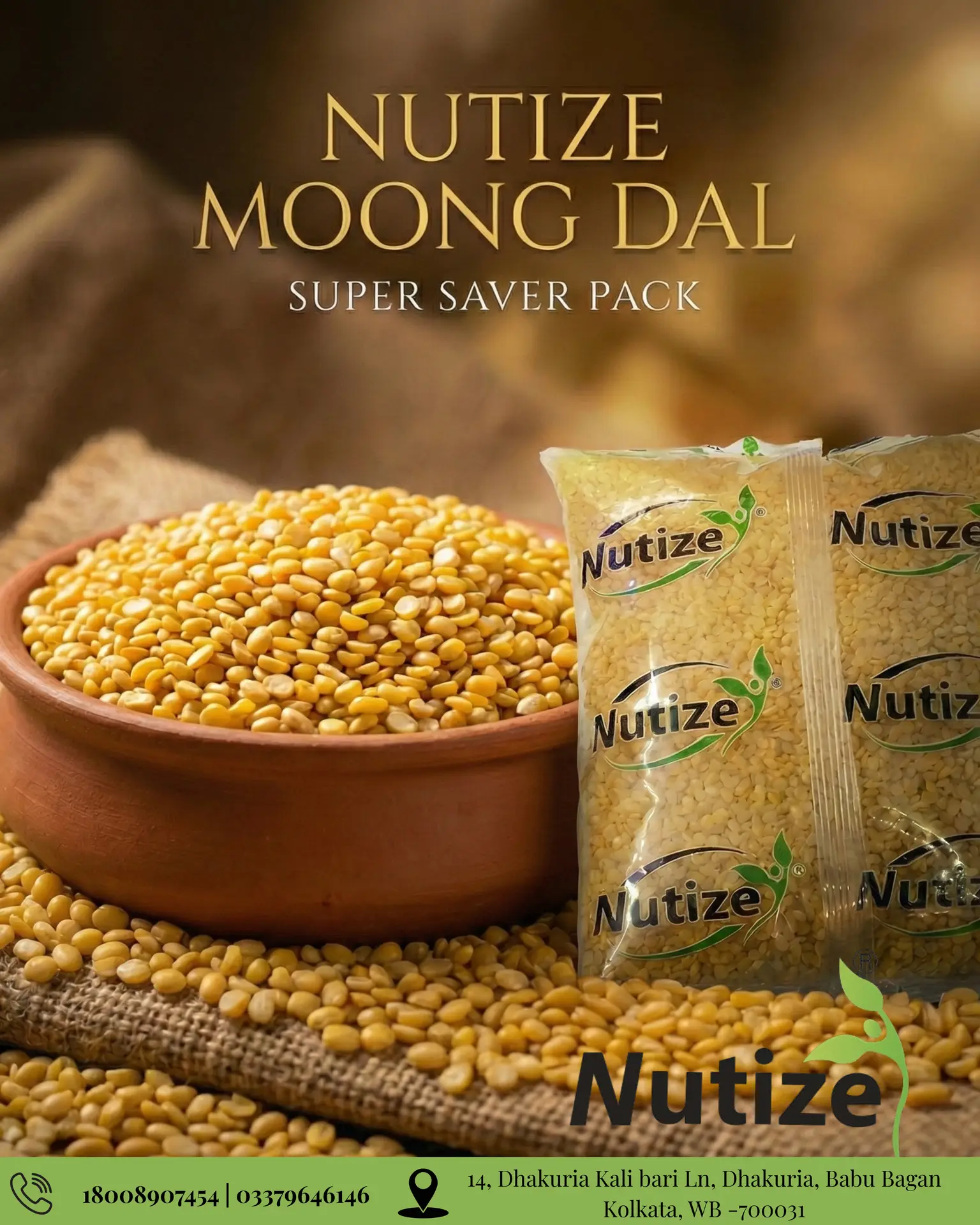 Nutize Foods moongdal supersaver
